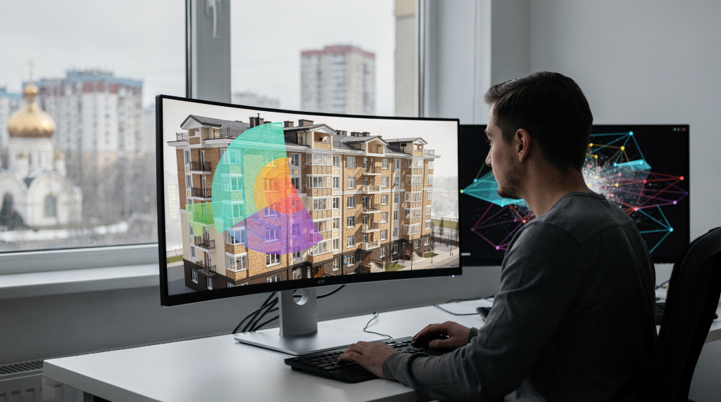 Связь BIM-моделей и RF-планирования: как использовать архитектурные данные для симуляции сети